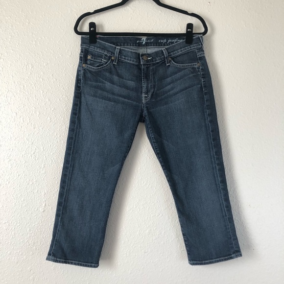 7 For All Mankind Crop Jeans - Picture 1 of 6
